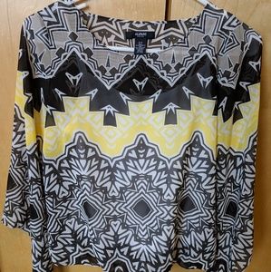 Alfani print top